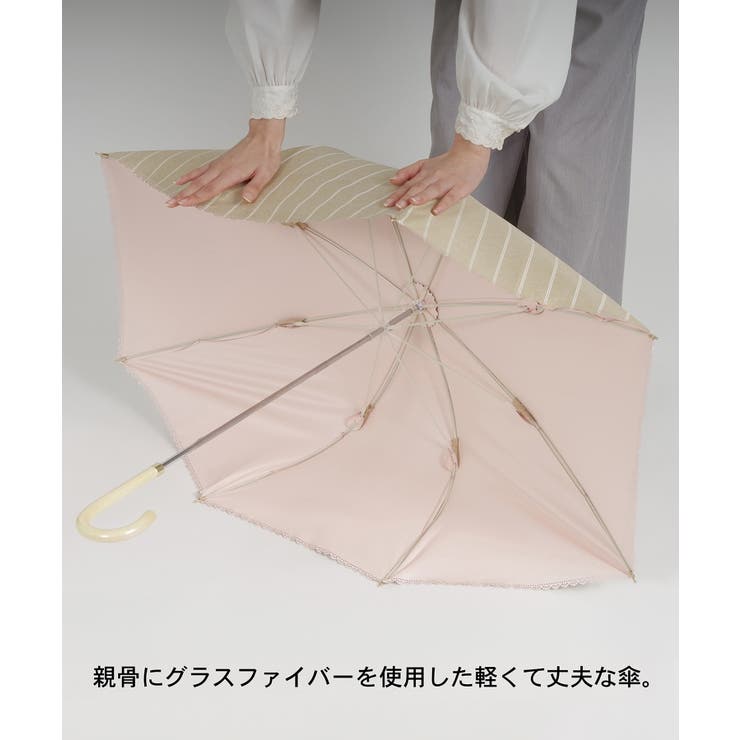 傘 折りたたみ傘 晴雨兼用 日傘 雨傘 花柄 | DRESS+ | 詳細画像23 