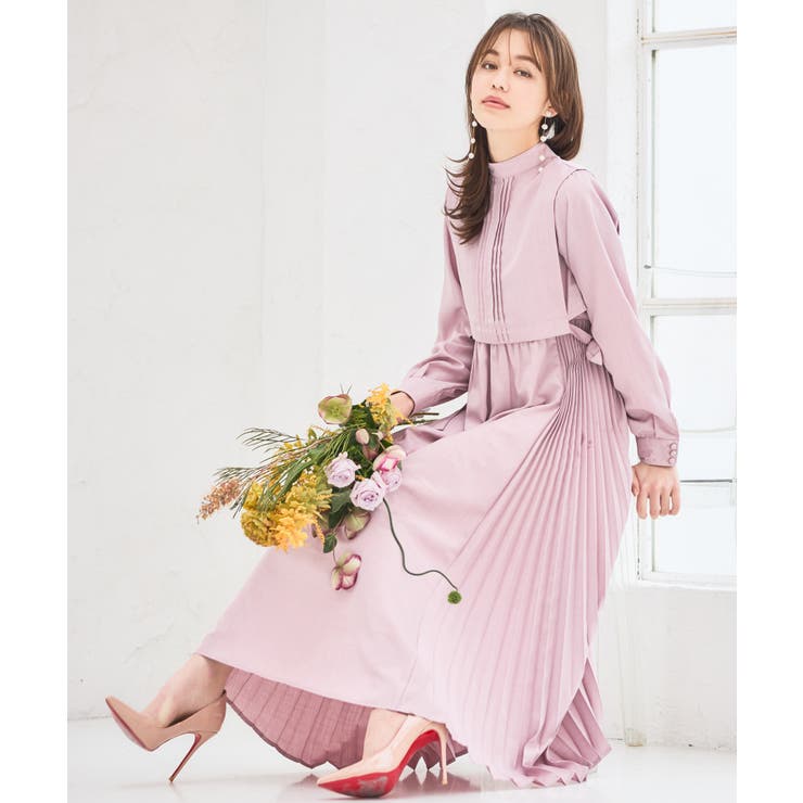 パーティードレス ロング丈  結婚式[品番：DSSW0002352]｜DRESS+（ドレスプラス）のレディースファッション通販｜SHOPLIST（ショップリスト）