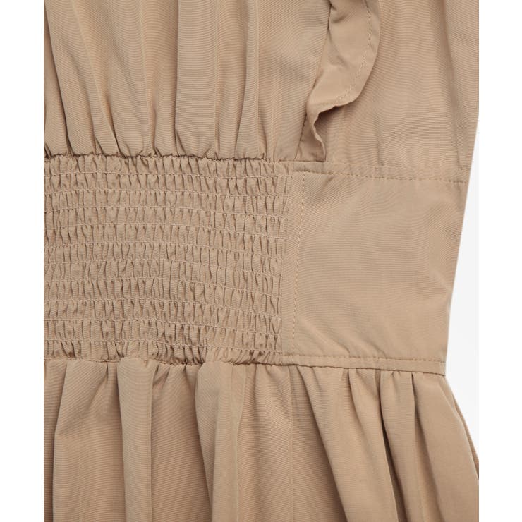 ワンピース ミモレ丈 ノースリーブ ワイドカラー ウエスト切替秋卒業式 成人式 | DRESS+ | 詳細画像36 