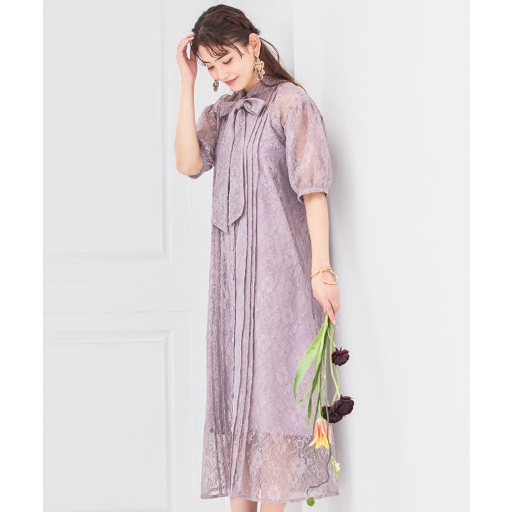 パーティードレス ワンピース 総レース | DRESS+ | 詳細画像3 