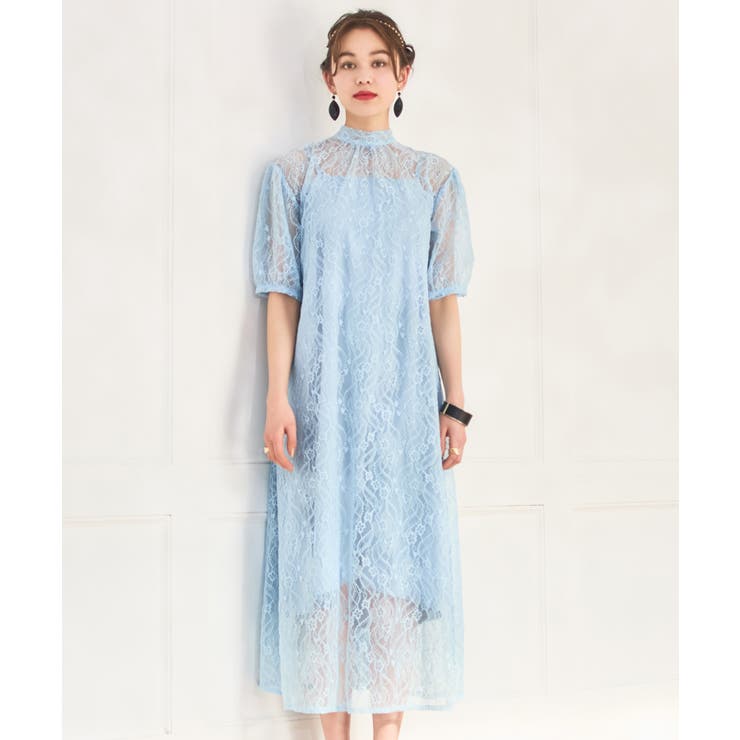 パーティードレス ワンピース 総レース | DRESS+ | 詳細画像11 
