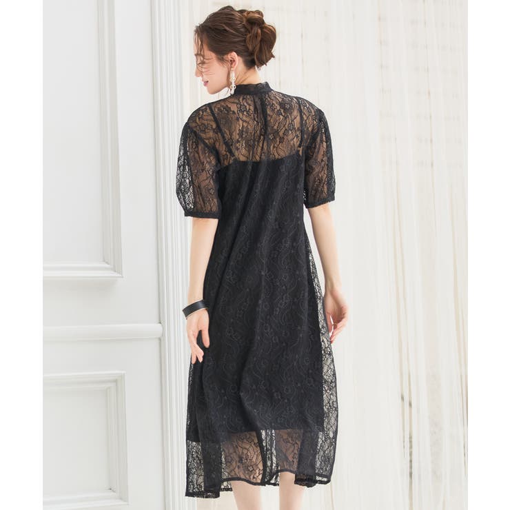 パーティードレス ワンピース 総レース | DRESS+ | 詳細画像25 