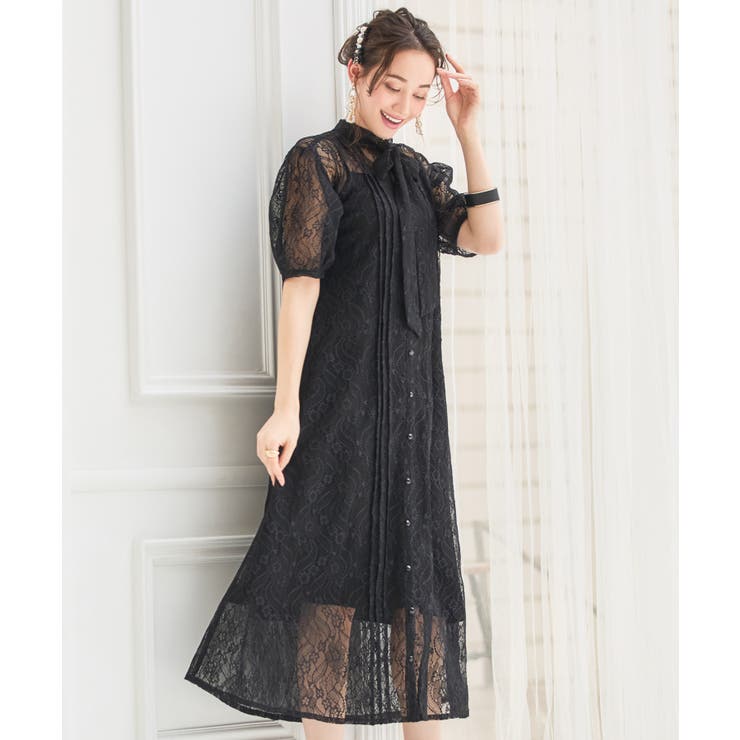 パーティードレス ワンピース 総レース | DRESS+ | 詳細画像26 