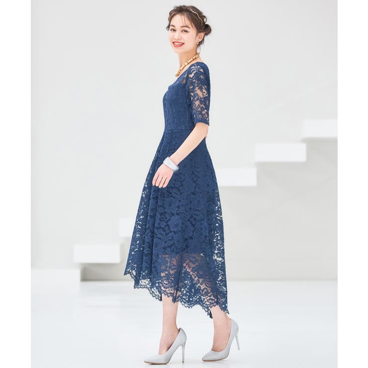 ジャンプスーツ パンツドレス シフォン[品番：DSSW0002480