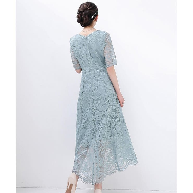 ジャンプスーツ パンツドレス シフォン | DRESS+ | 詳細画像4 