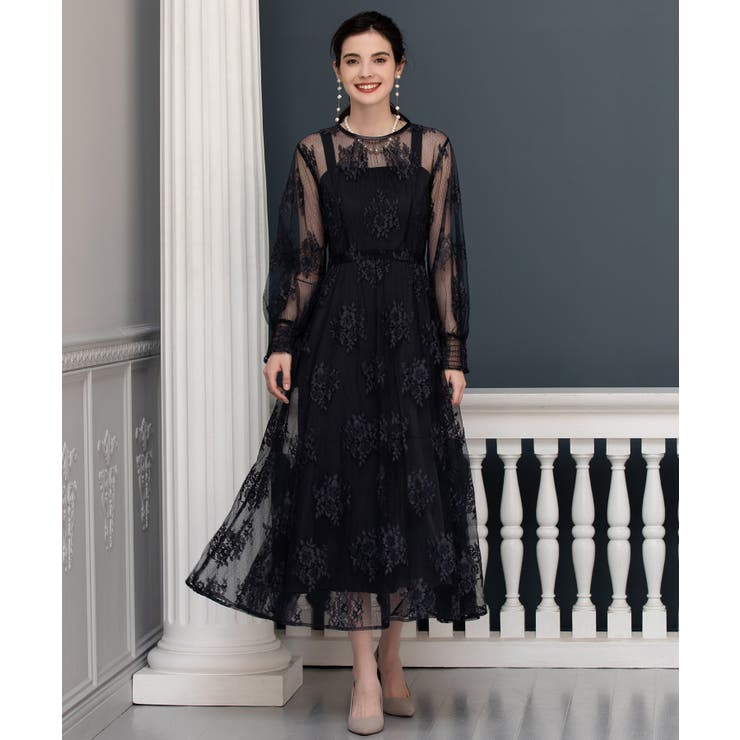 チャコール | ワンピース ドレス アウター | DRESS+