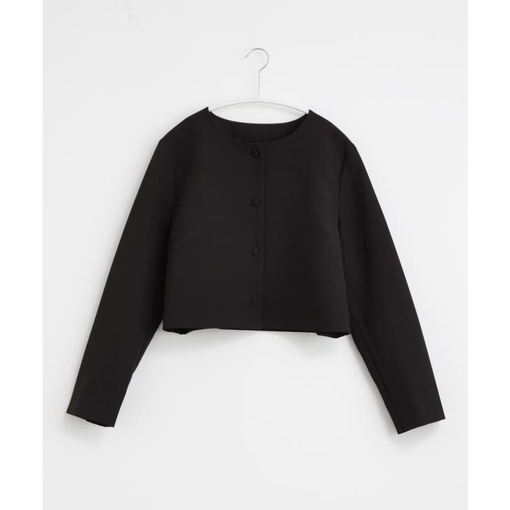 喪服にも使えるノーカラージャケット | DRESS+ | 詳細画像16 