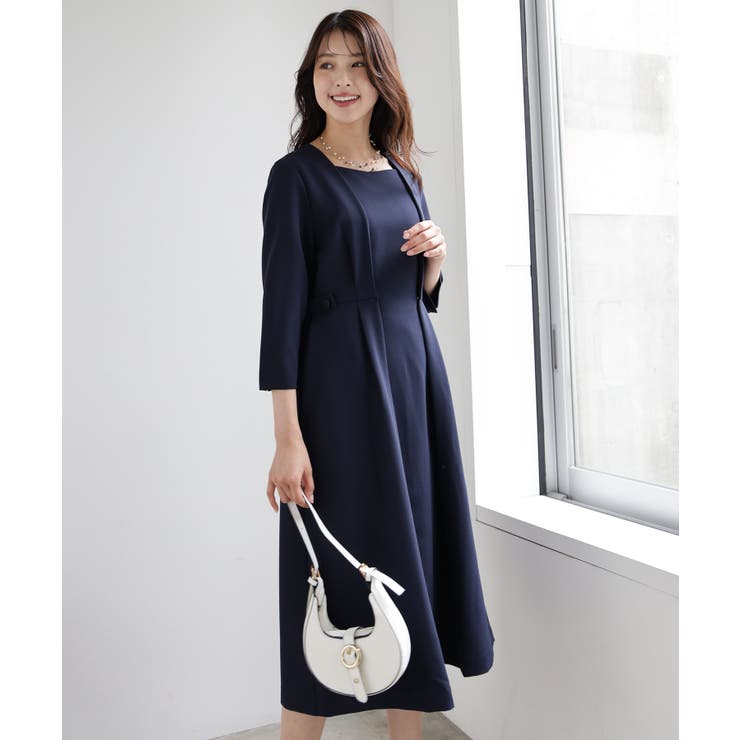 立体感が魅力のフォーマルワンピース | DRESS+ | 詳細画像22 