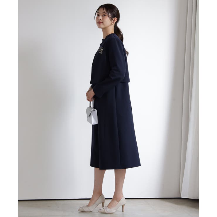 品さ際立つ前後2wayフォーマルワンピース | DRESS+ | 詳細画像44 