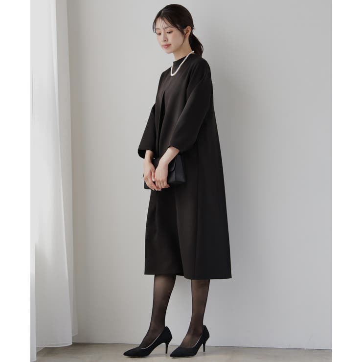 品さ際立つ前後2wayフォーマルワンピース | DRESS+ | 詳細画像3 