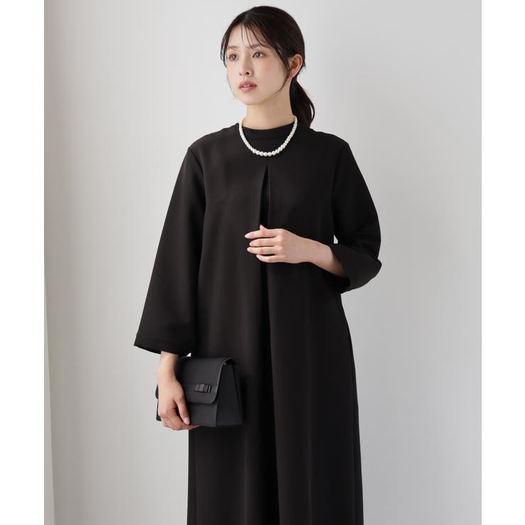 品さ際立つ前後2wayフォーマルワンピース | DRESS+ | 詳細画像4 