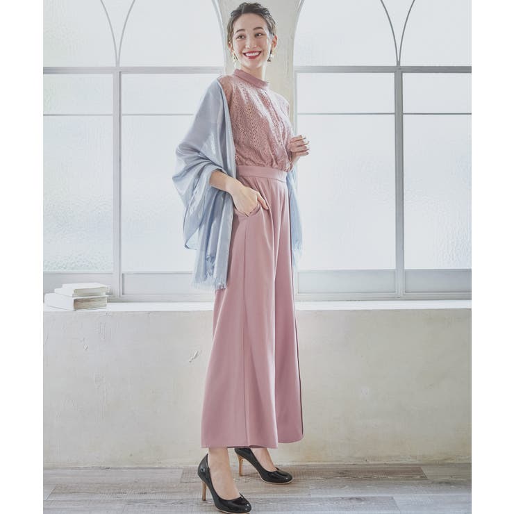 ジャンプスーツ パンツドレス ポケット付き 結婚式秋卒業式 成人式 | DRESS+ | 詳細画像17 