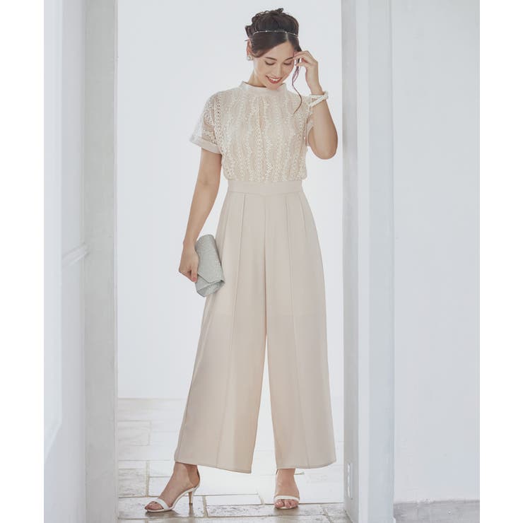 ジャンプスーツ パンツドレス ポケット付き 結婚式秋卒業式 成人式 | DRESS+ | 詳細画像22 