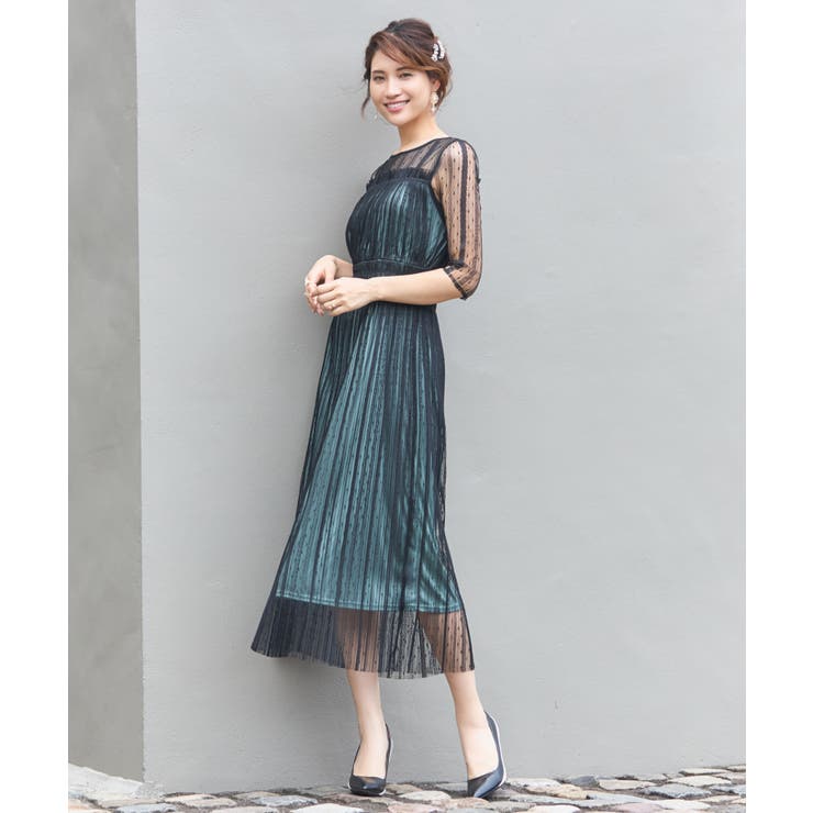 チュールドレス ワンピース シアー[品番：DSSW0002952]｜DRESS+