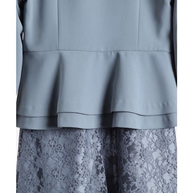 ワンピーススーツ セットアップ ノーカラージャケット | DRESS+ | 詳細画像28 