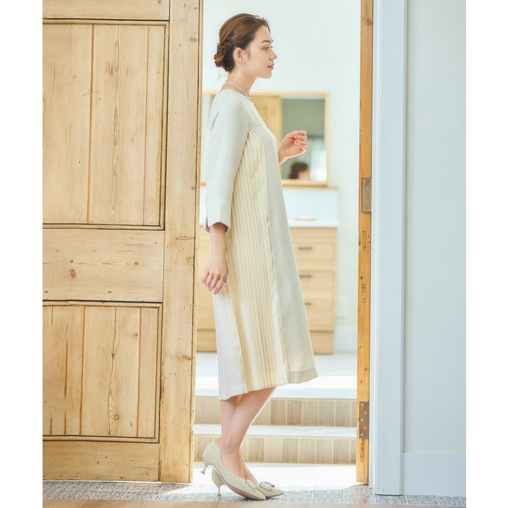 パーティードレス ツイード ワンピース 結婚式 | DRESS+ | 詳細画像12 