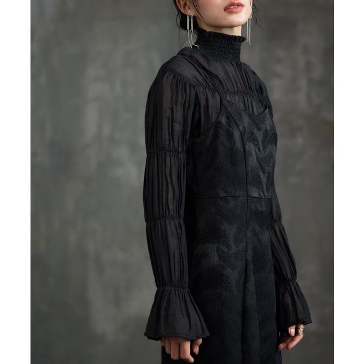 ドレス セットアップ キャミソールワンピース 結婚式 | DRESS+ | 詳細画像18 