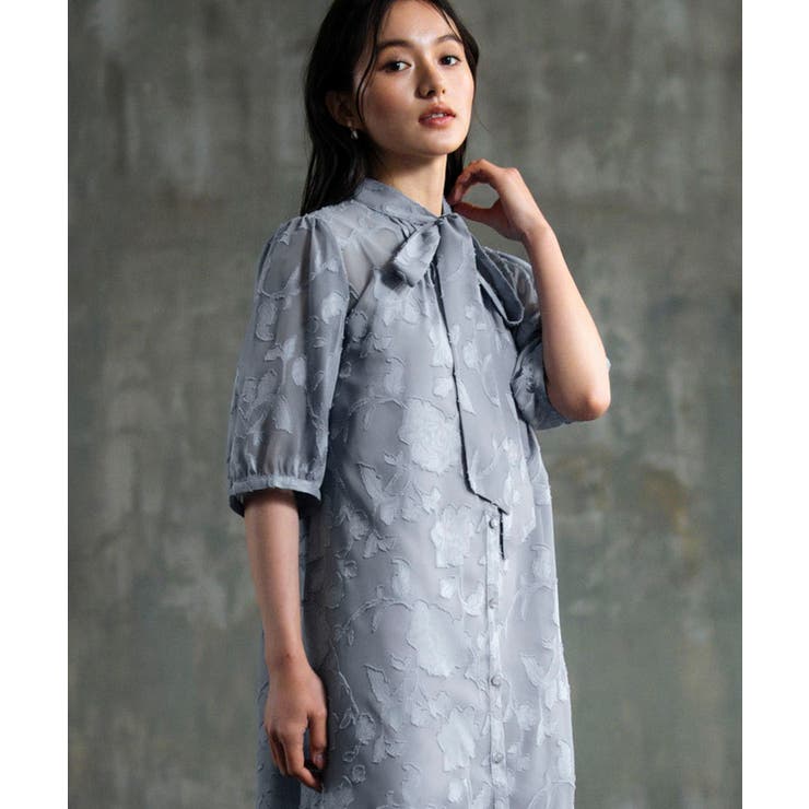 ワンピース ジャガード ドレス 2way | DRESS+ | 詳細画像12