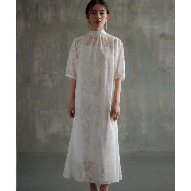 ワンピース ジャガード ドレス 2way | DRESS+ | 詳細画像2