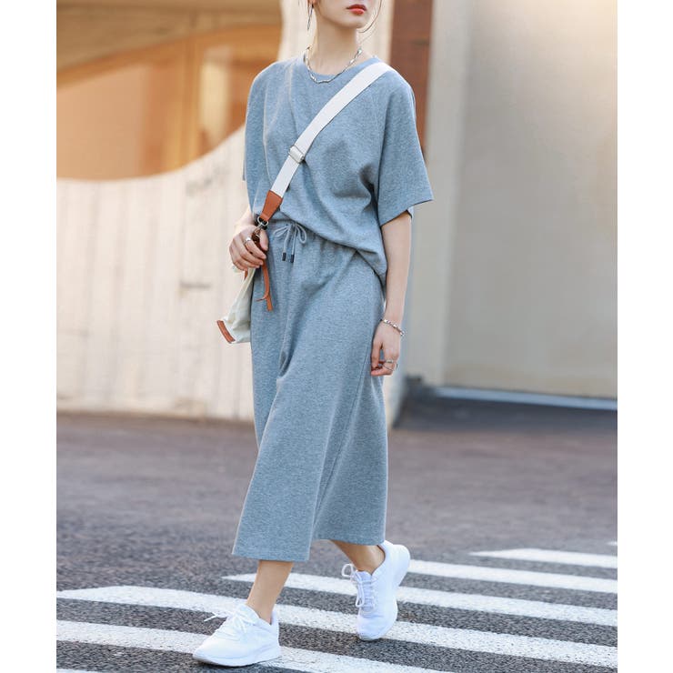 andperse Tシャツ スカート セットアップ シャツスカートセットアップ