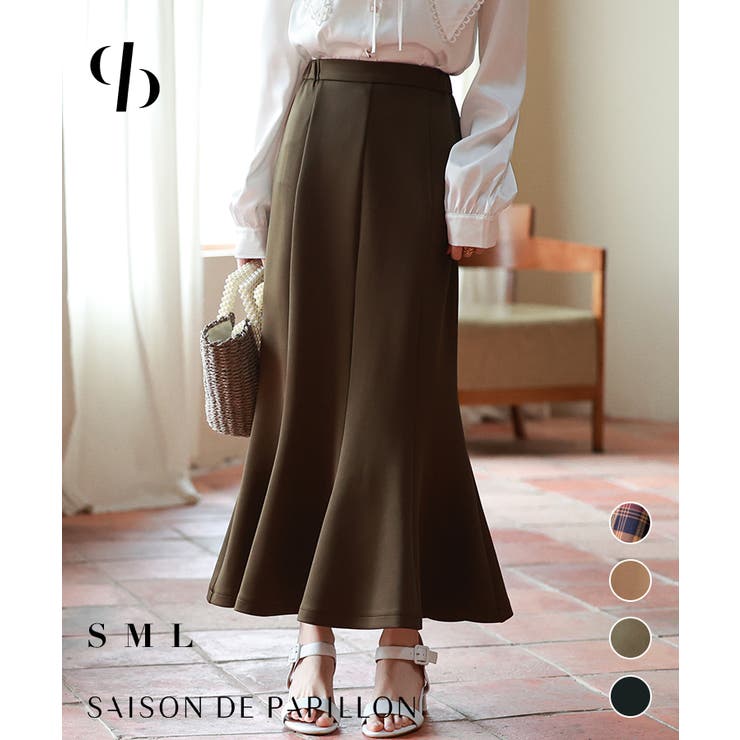 ロングマーメイドスカート[品番：DSSW0002626]｜SAISON DE PAPILLON