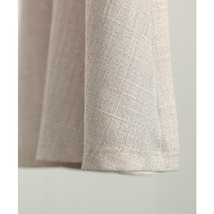 ラメツイードとシャツ袖がドッキングの異素材ワンピース | SAISON DE PAPILLON  | 詳細画像45 