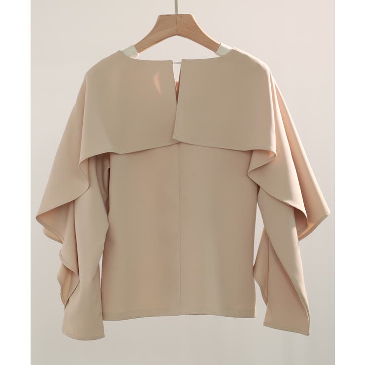 クルーネックケープブラウス | SAISON DE PAPILLON  | 詳細画像34 