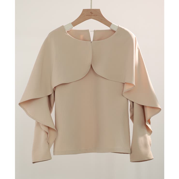 クルーネックケープブラウス | SAISON DE PAPILLON  | 詳細画像33 