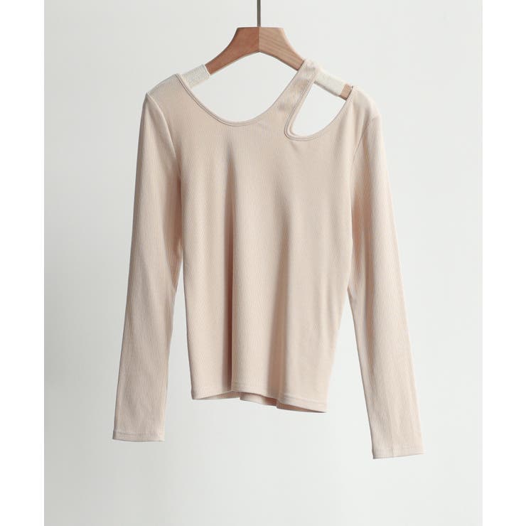 カットアウトリブカットソートップス | SAISON DE PAPILLON  | 詳細画像29 