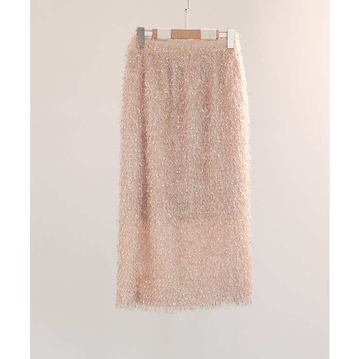 ふわふわシャギーナロースカート | SAISON DE PAPILLON  | 詳細画像32 