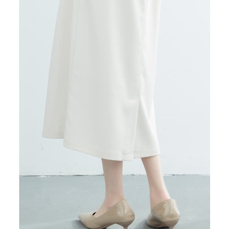 ハイウエスト仕様ミモレ丈スカート | SAISON DE PAPILLON  | 詳細画像14 