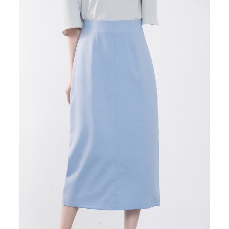 ハイウエスト仕様ミモレ丈スカート | SAISON DE PAPILLON  | 詳細画像21 