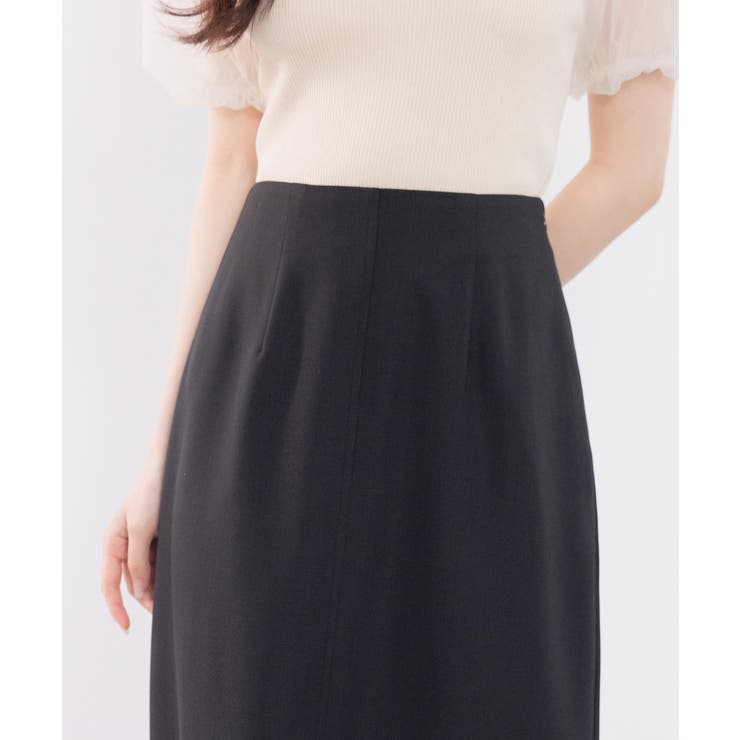 ハイウエスト仕様ミモレ丈スカート | SAISON DE PAPILLON  | 詳細画像32 