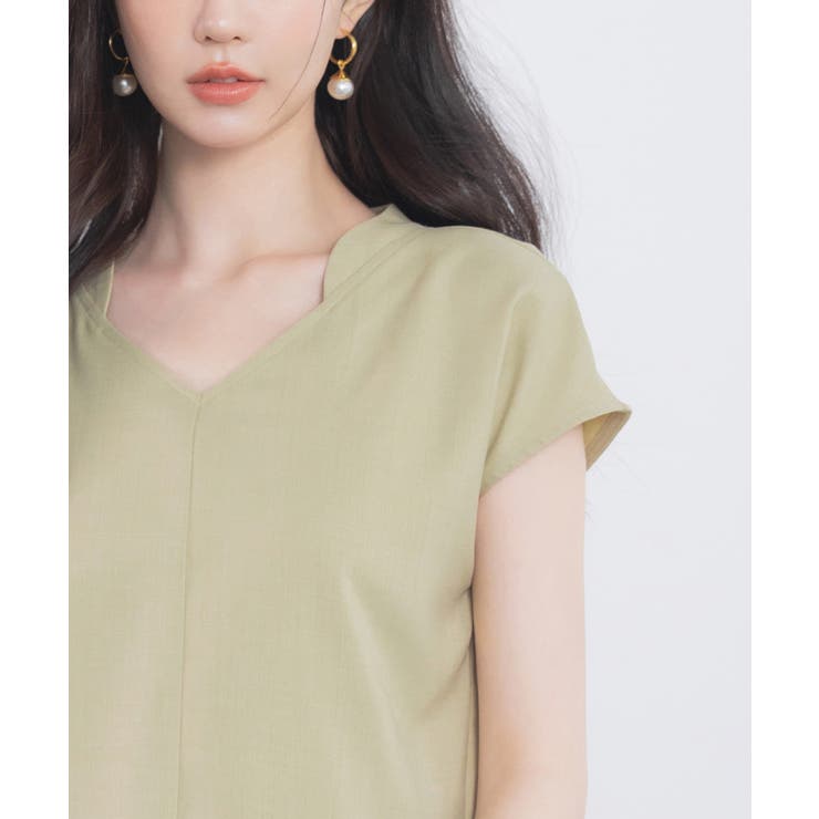 楽天市場】【SALE／30%OFF】【WEB限定】麻フレンチスリーブ