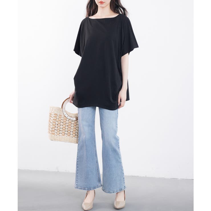 ボートネックカットソーTシャツ[品番：DSSW0004800]｜SAISON DE