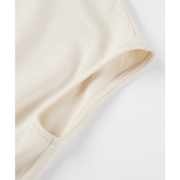 ポンチ素材フレンチスリーブワンピース | SAISON DE PAPILLON  | 詳細画像35 