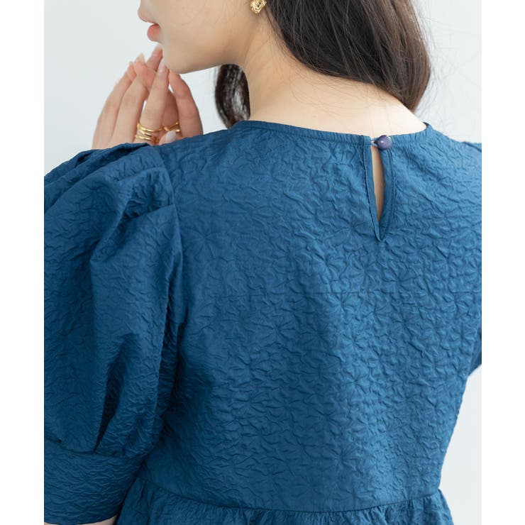 フクレジャガードパフスリープブラウス | SAISON DE PAPILLON  | 詳細画像41 
