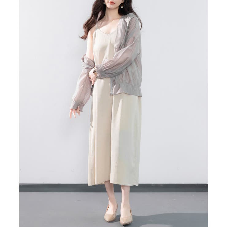 着回し抜群Vネックキャミワンピース[品番：DSSW0004787]｜SAISON