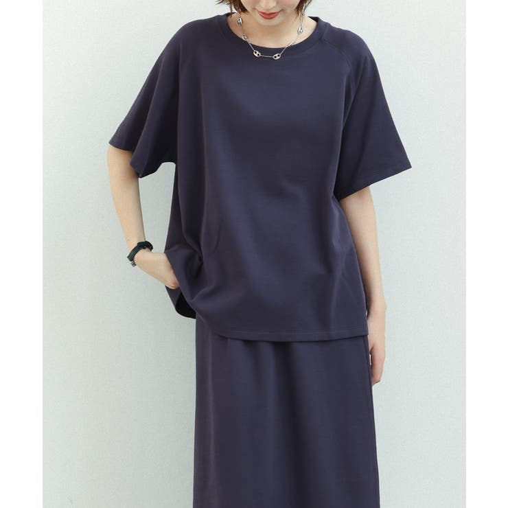 ラグランスリーブクルーネックカットソー | SAISON DE PAPILLON  | 詳細画像17 