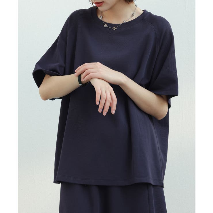 ラグランスリーブクルーネックカットソー | SAISON DE PAPILLON  | 詳細画像18 