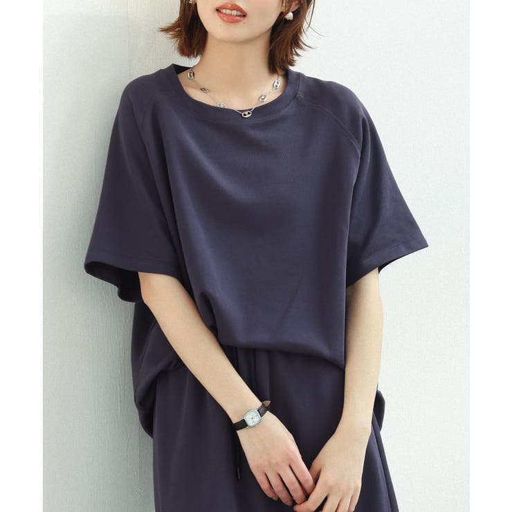 ラグランスリーブクルーネックカットソー | SAISON DE PAPILLON  | 詳細画像19 