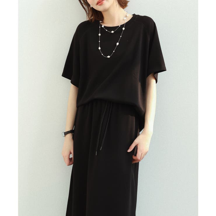 ラグランスリーブクルーネックカットソー | SAISON DE PAPILLON  | 詳細画像32 