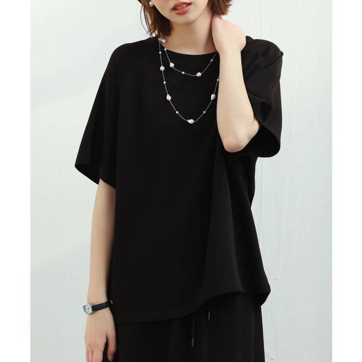 ラグランスリーブクルーネックカットソー | SAISON DE PAPILLON  | 詳細画像34 