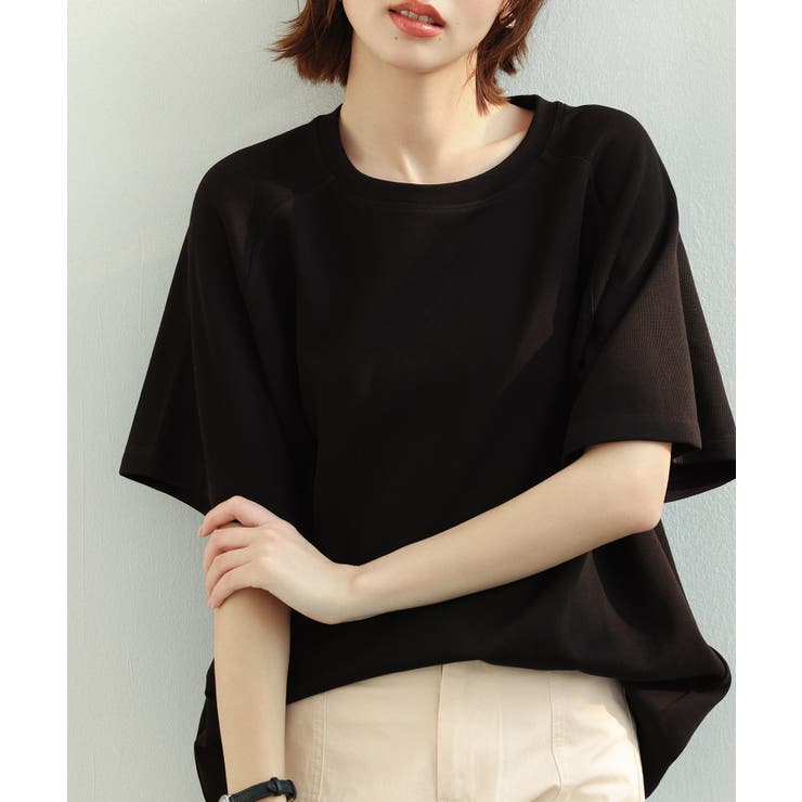 ラグランスリーブクルーネックカットソー | SAISON DE PAPILLON  | 詳細画像25 