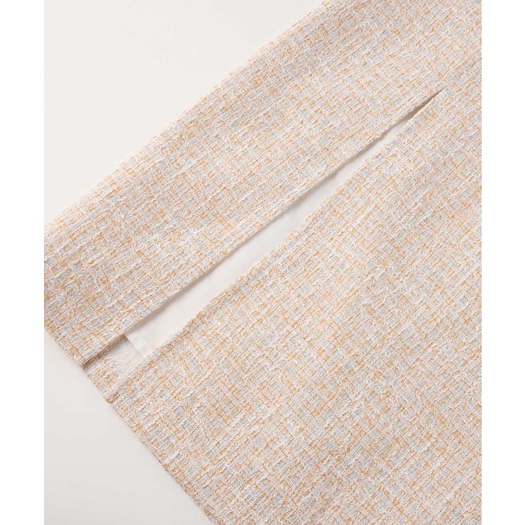 スリット入りラメツイード生地スカート | SAISON DE PAPILLON  | 詳細画像33 