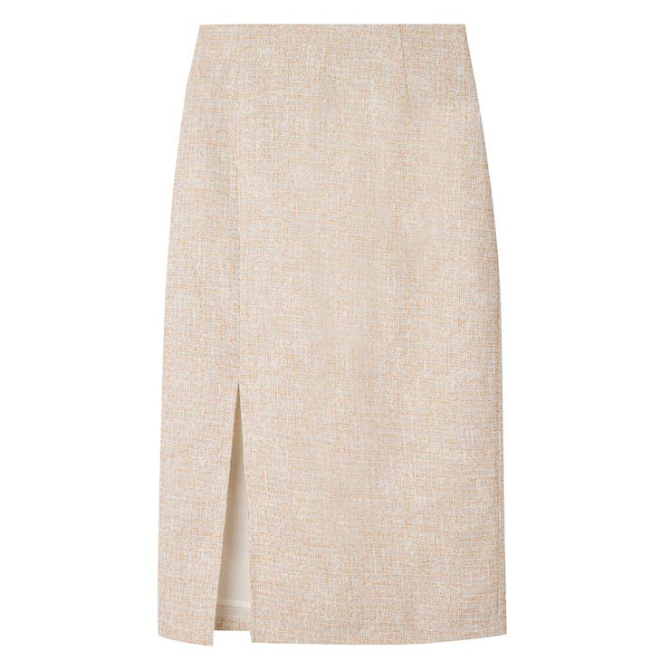 スリット入りラメツイード生地スカート | SAISON DE PAPILLON  | 詳細画像27 