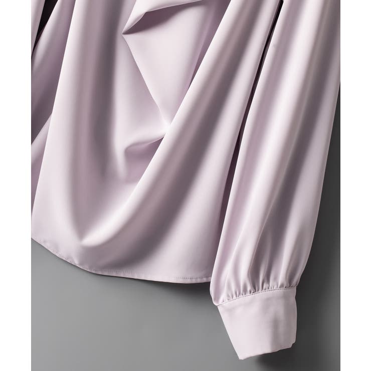 とろみ生地フリル金ボタンブラウス | SAISON DE PAPILLON  | 詳細画像28 