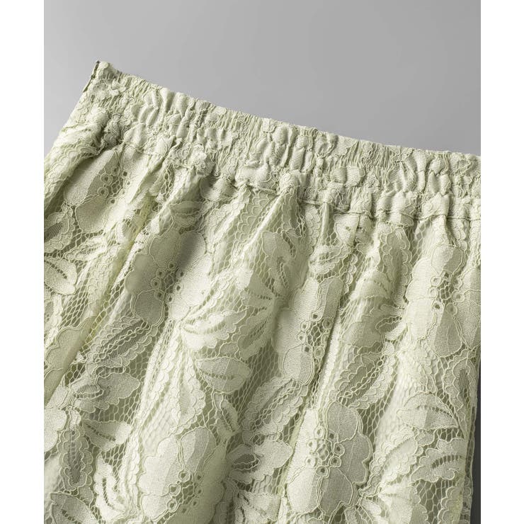 ロング丈ハイウエスト総レーススカート | SAISON DE PAPILLON  | 詳細画像36 