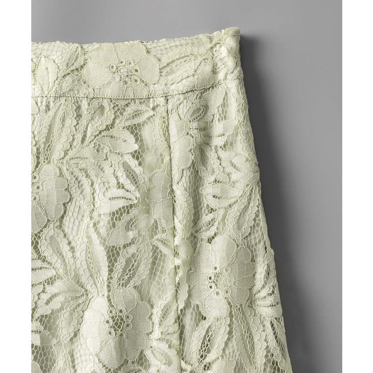 ロング丈ハイウエスト総レーススカート | SAISON DE PAPILLON  | 詳細画像37 