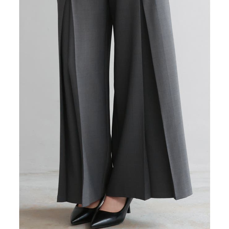 ベルト付きハイウエストワイドパンツ | SAISON DE PAPILLON  | 詳細画像26 